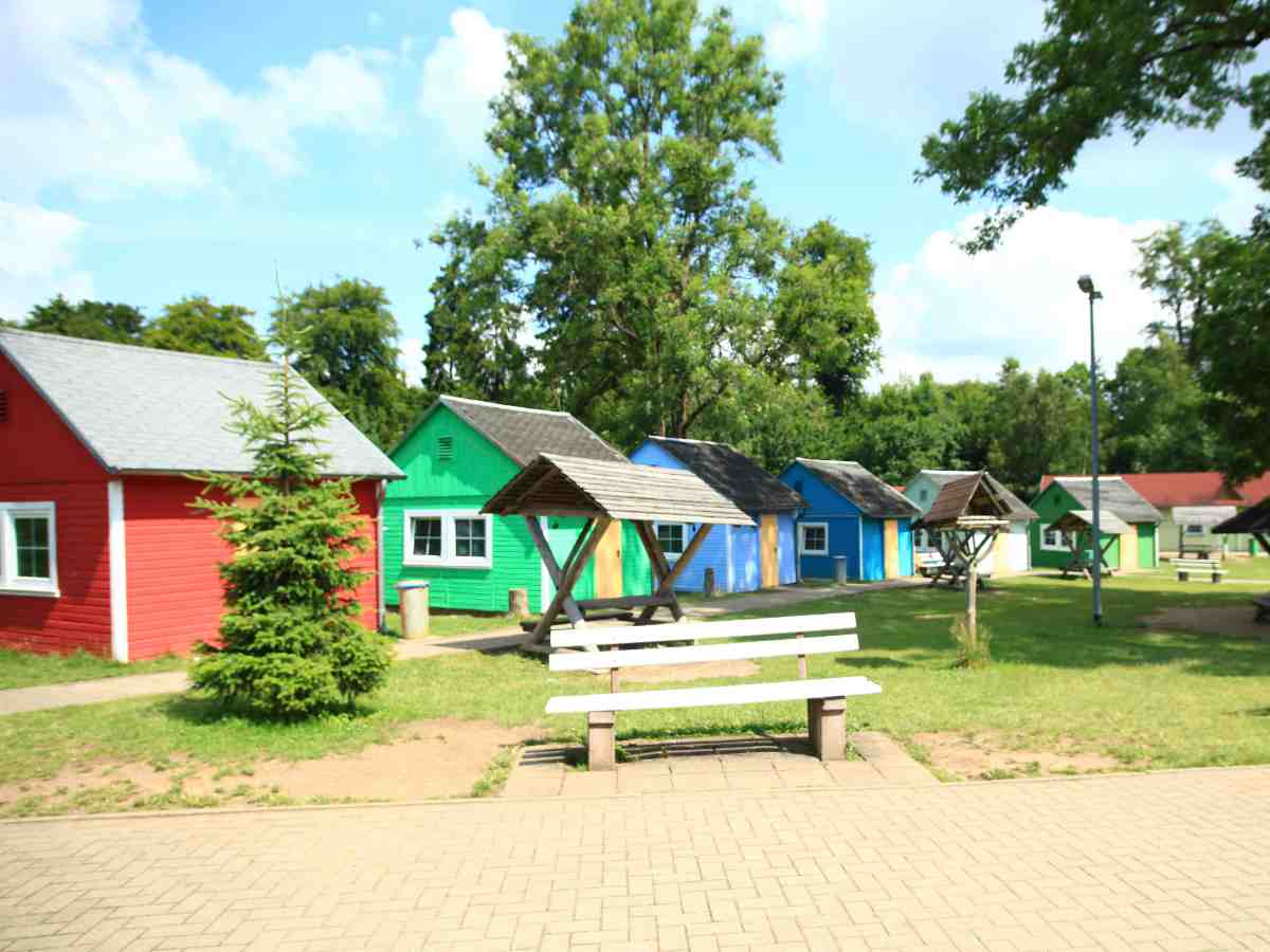 Die Bungalows im Forsthaus Auerberg
